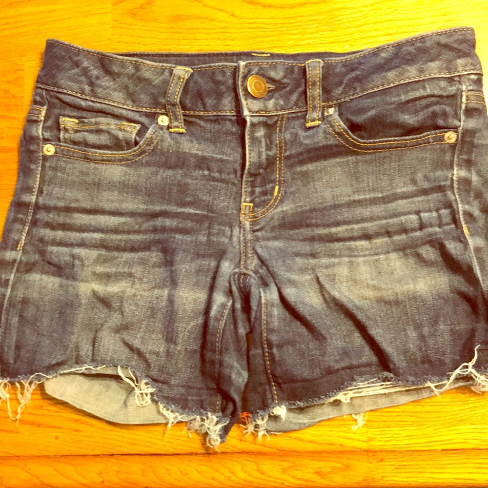 American eagle jean shorts